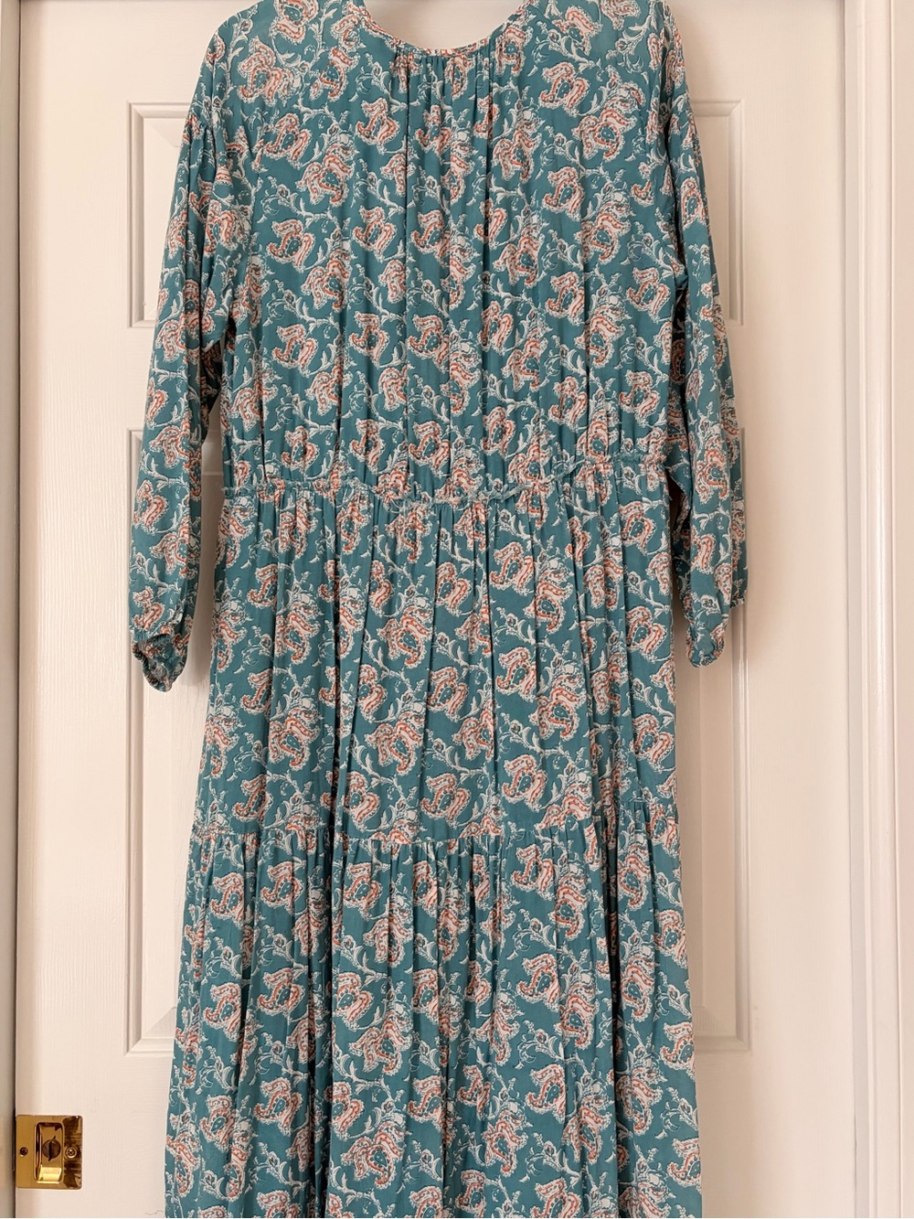 Roller Rabbit Houston Berkley Maxi Dress, size M, Dark Cloud - Picture 8 of 9
